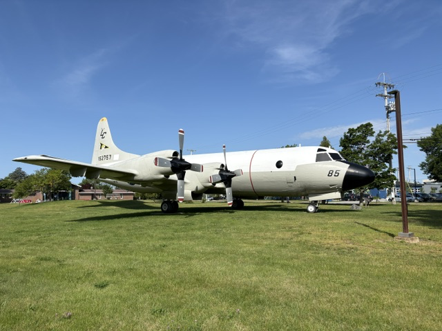 The P-3 Orion at Brunswick Landing