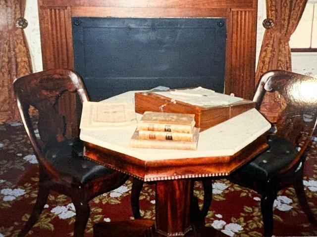 A Writing Table in the Lincoln Home