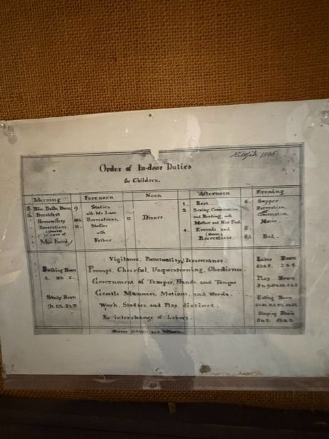 Bronson Alcott’s Daily Duties