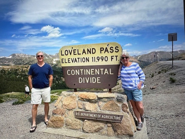 Loveland Pass and the Continental Divide